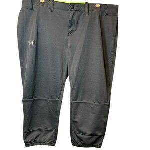 Under Armour Pants Men’s XL Activewear Athletic Black Sports Uniform Baseball